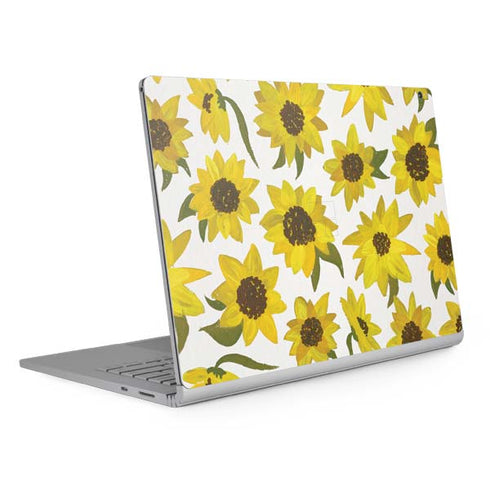 Cat Coq Sunflower Acrylic Surface Book 2 15in Skin